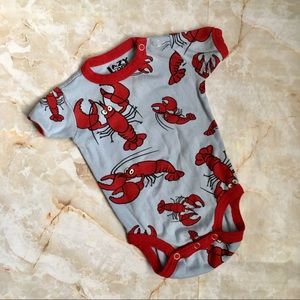 Lazy One Lobster Onesie, 12mo